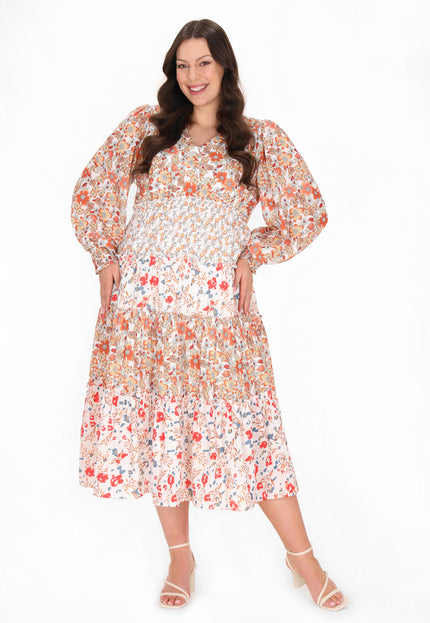 usha PLUS SIZE Damen Plus Size Kleid Usha Plus Size