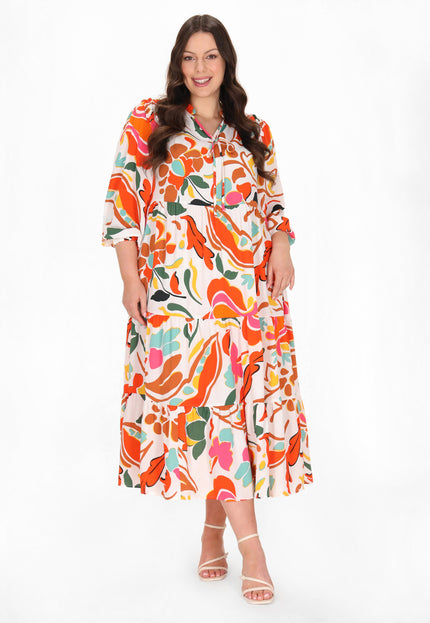 usha Damen Plus Size Kleid