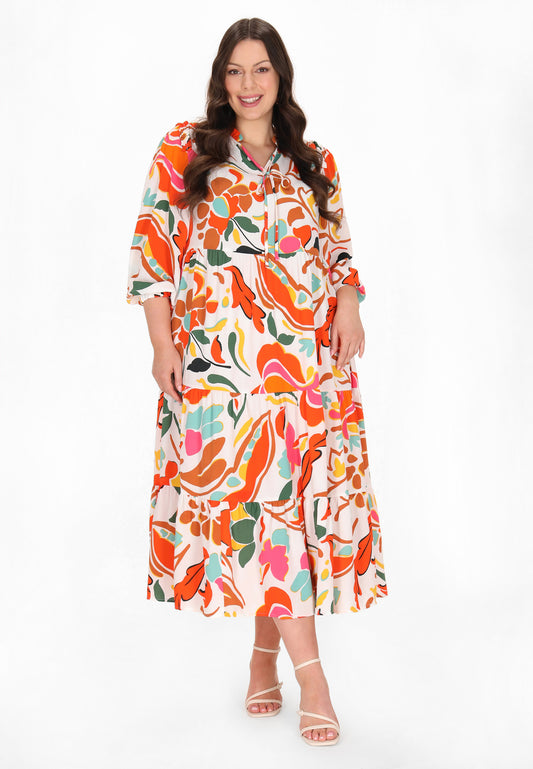 usha Women's Plus Size Dress