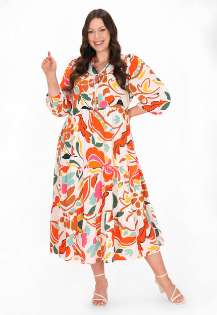 usha Damen Plus Size Kleid
