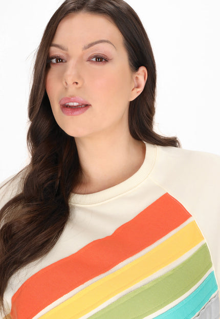usha BLUE LABEL Damen Sweatshirt in Übergröße