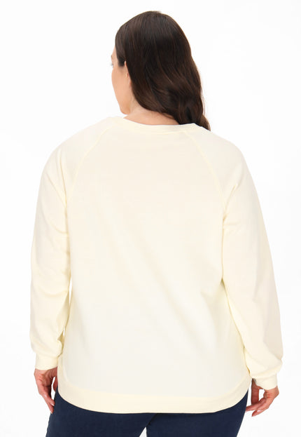 usha BLUE LABEL Damen Sweatshirt in Übergröße