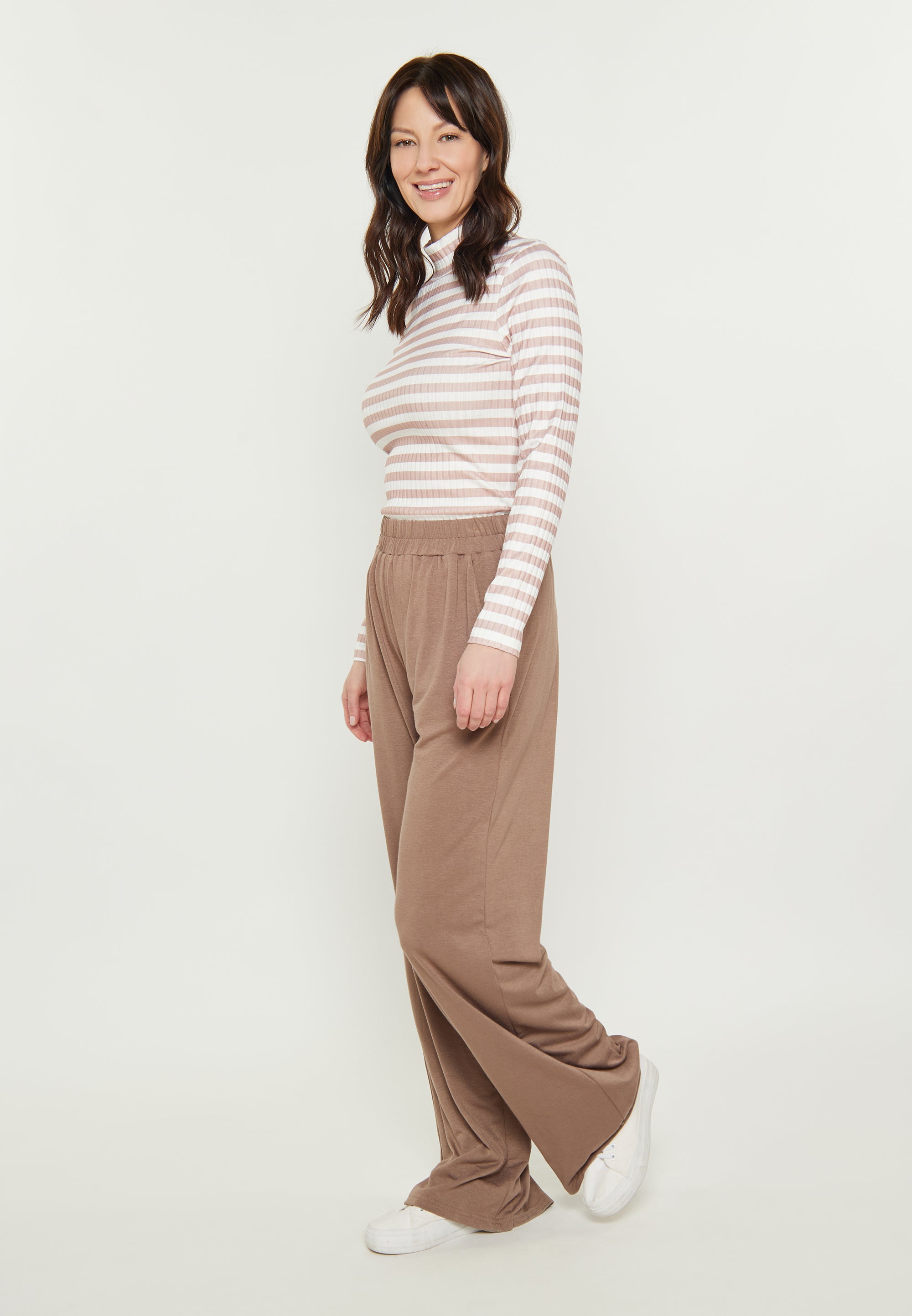 Beige White