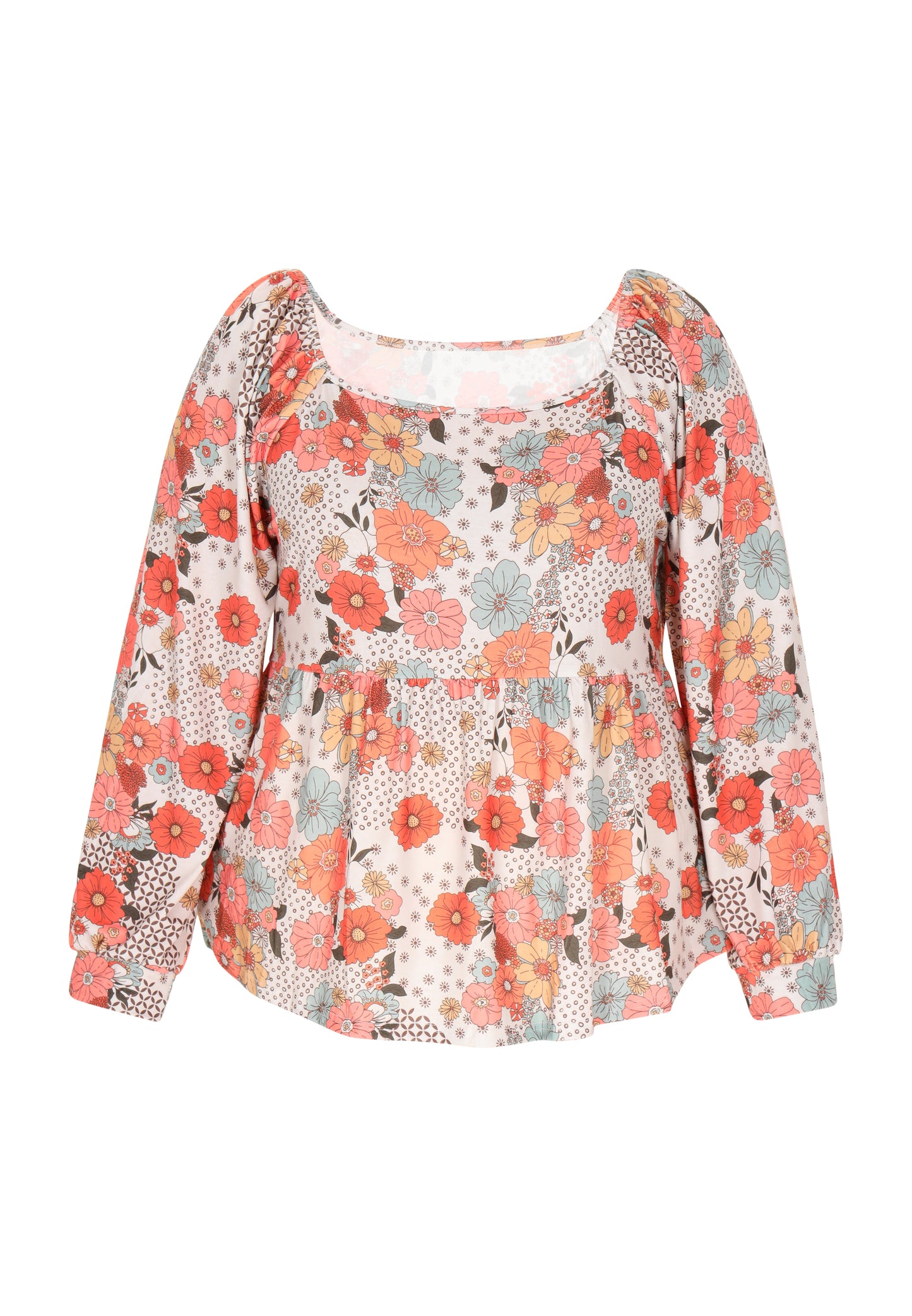 usha PLUS SIZE Women's Plus Size Blouse