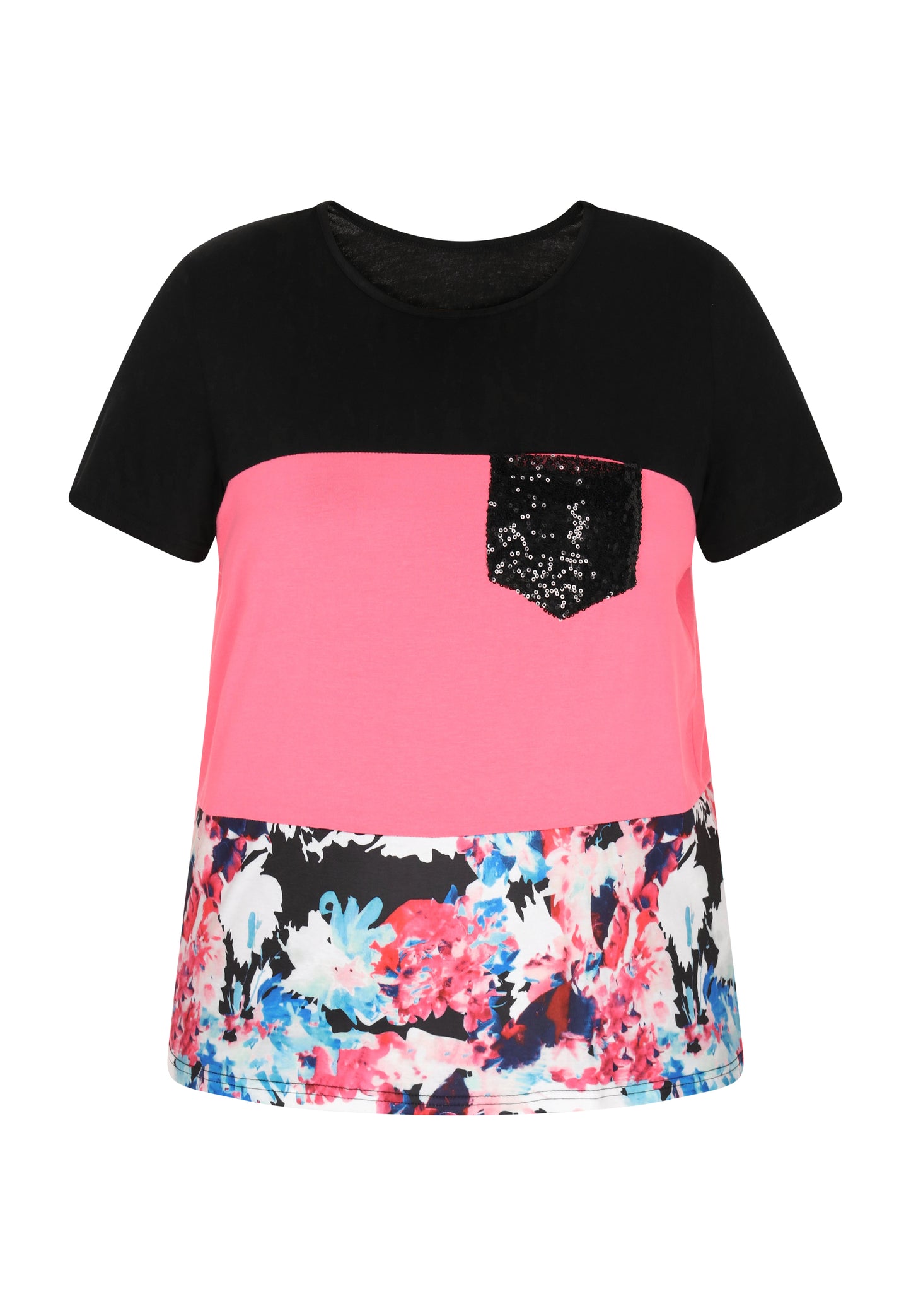 usha PLUS SIZE Kobiety T-shirt w rozmiarze plus