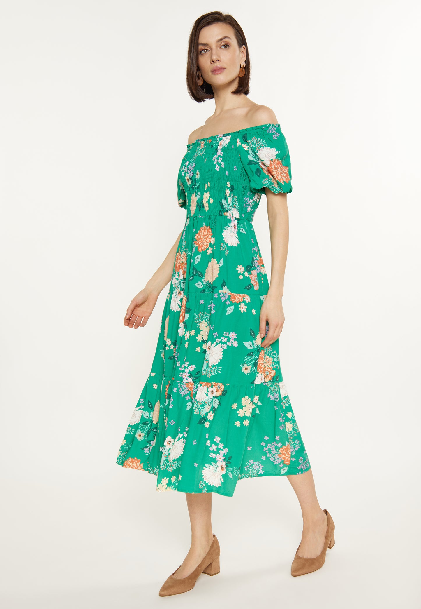 usha Damen-Kleid