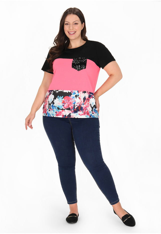 usha PLUS SIZE Women's Plus Size T-Shirt