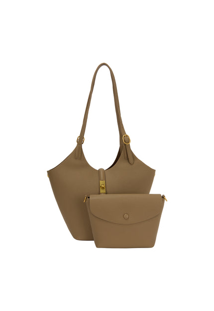 usha Damen 2-in-1 Tote Bag Set