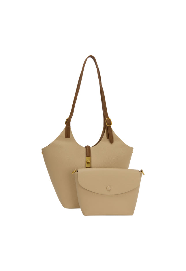usha Damen 2-in-1 Tote Bag Set