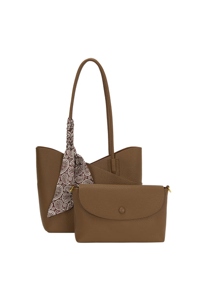 usha Kobiety zestaw 2 w 1 torebka typu tote