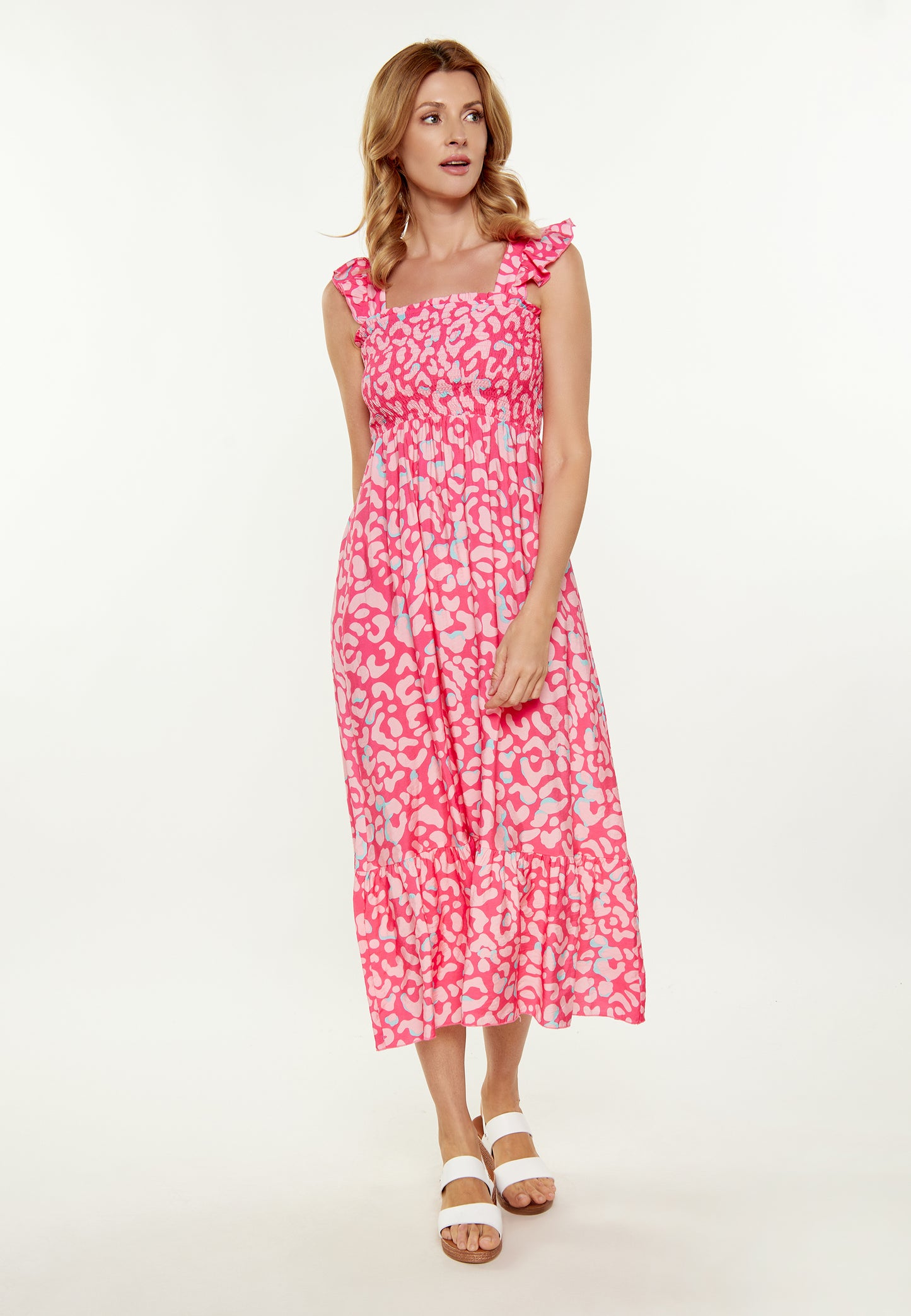 usha Damen-Kleid