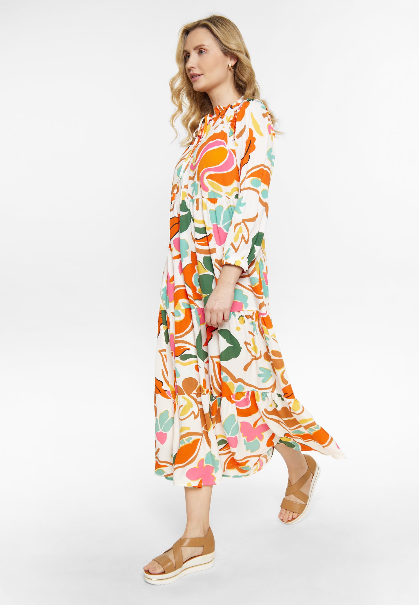 usha Damen-Kleid