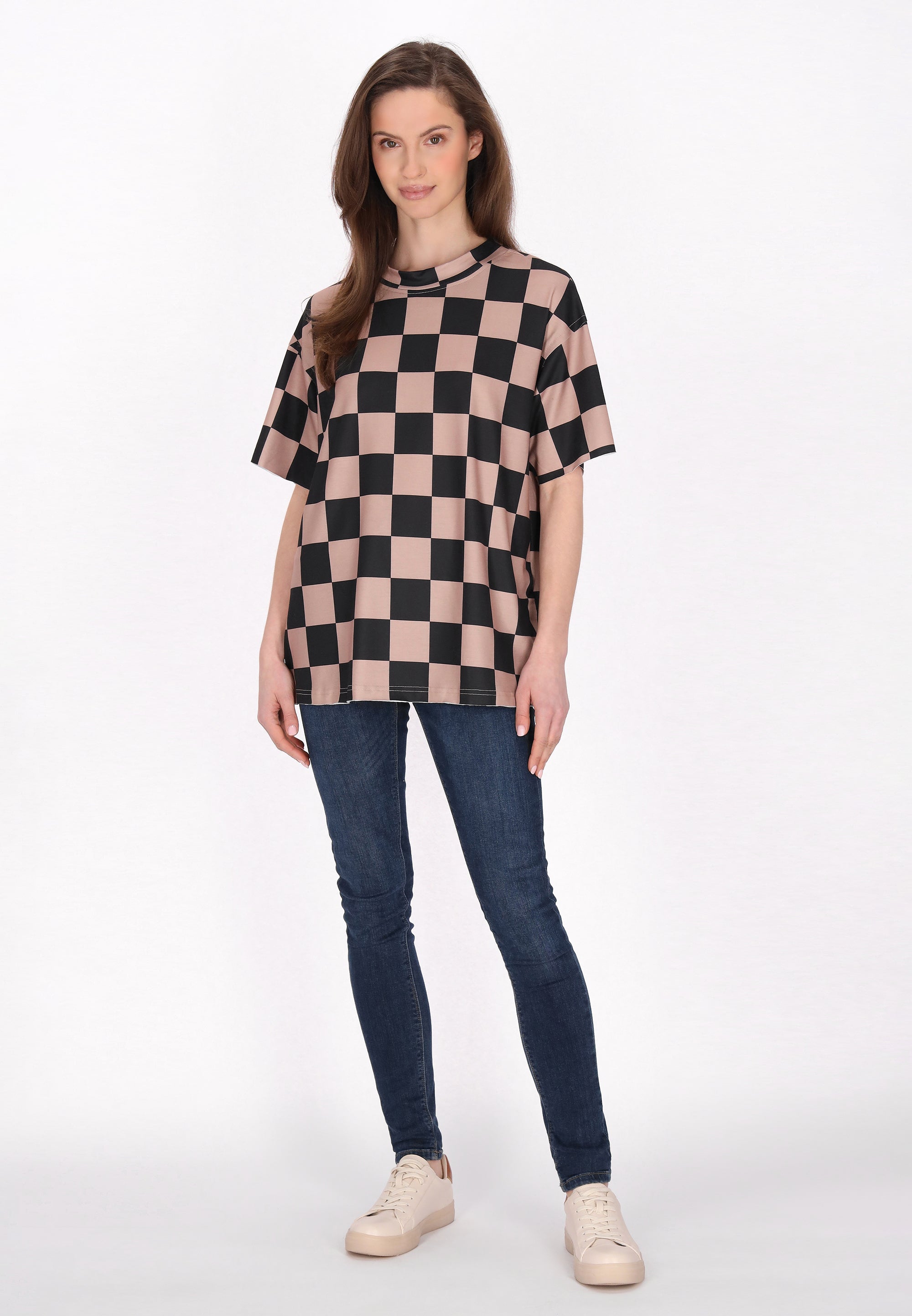 Beige Black