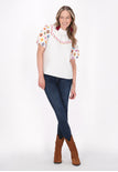 White Multicolor
