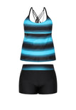 Blau Schwarz
