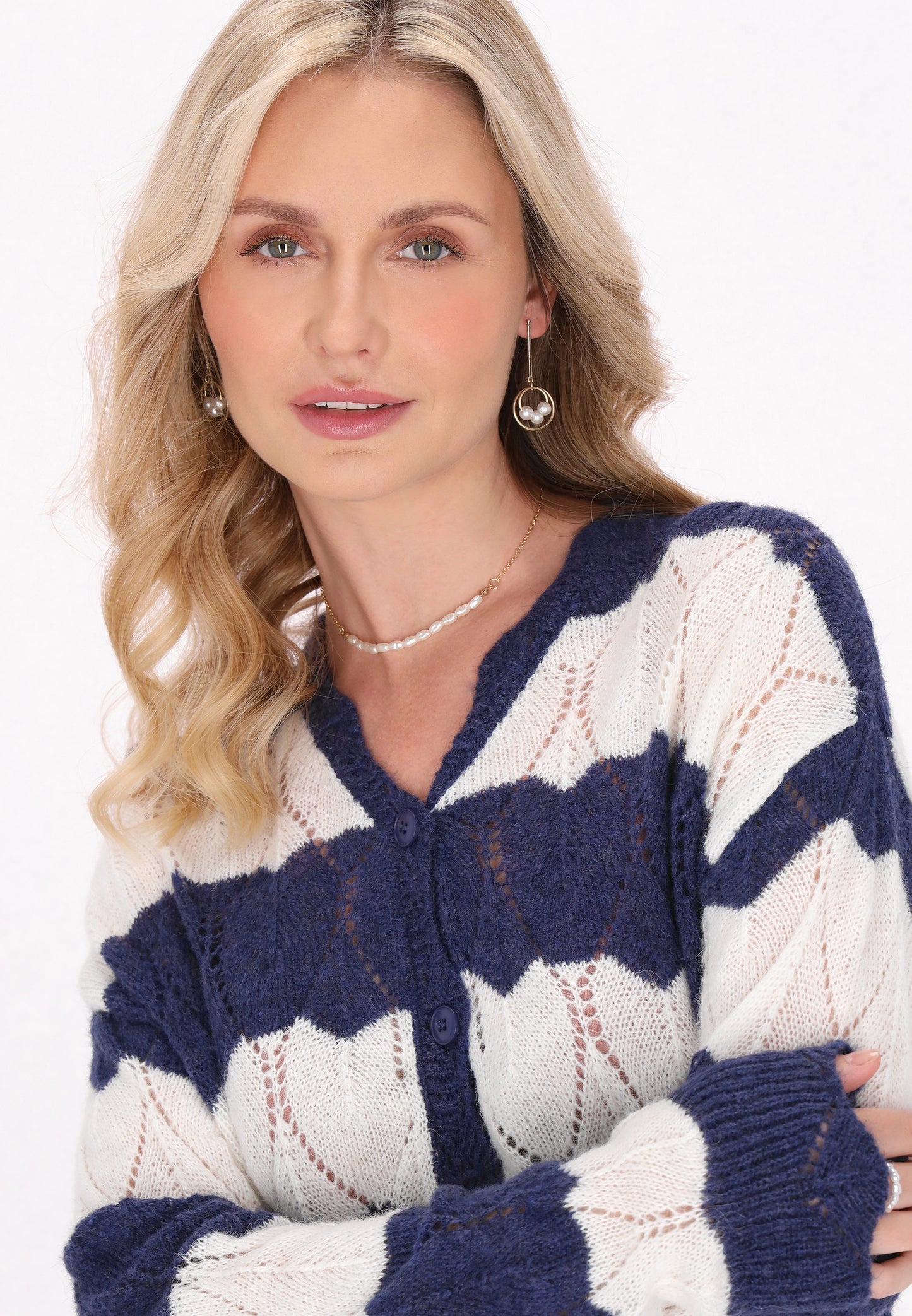 usha Damen Strickjacke