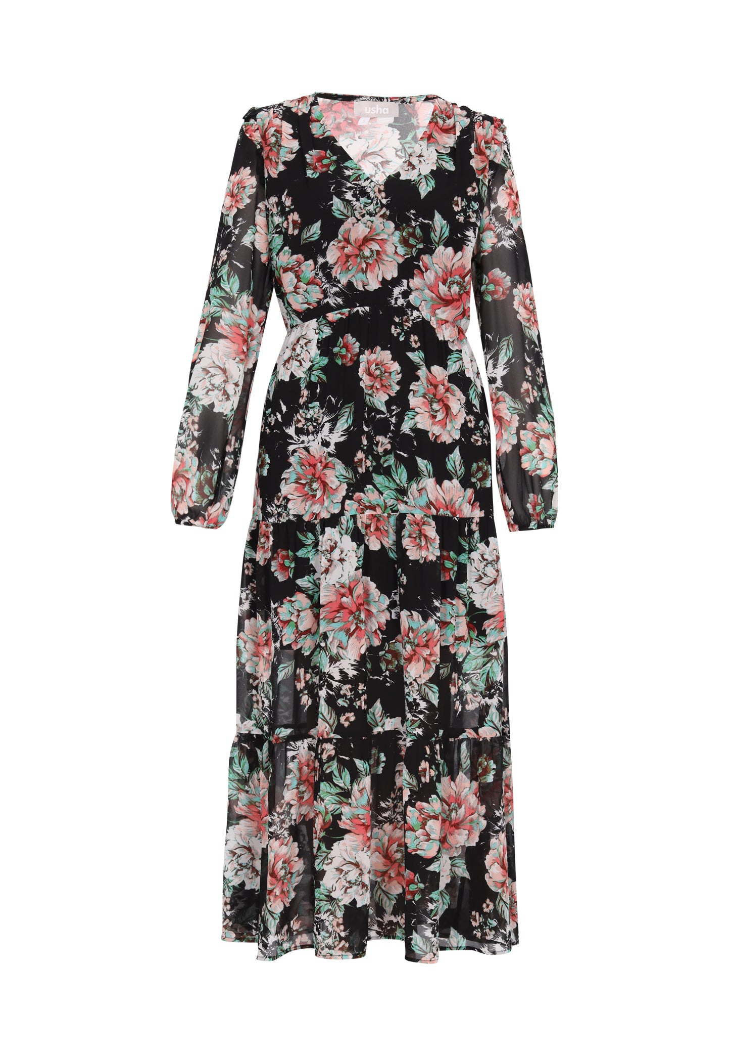 usha Damen Kleid