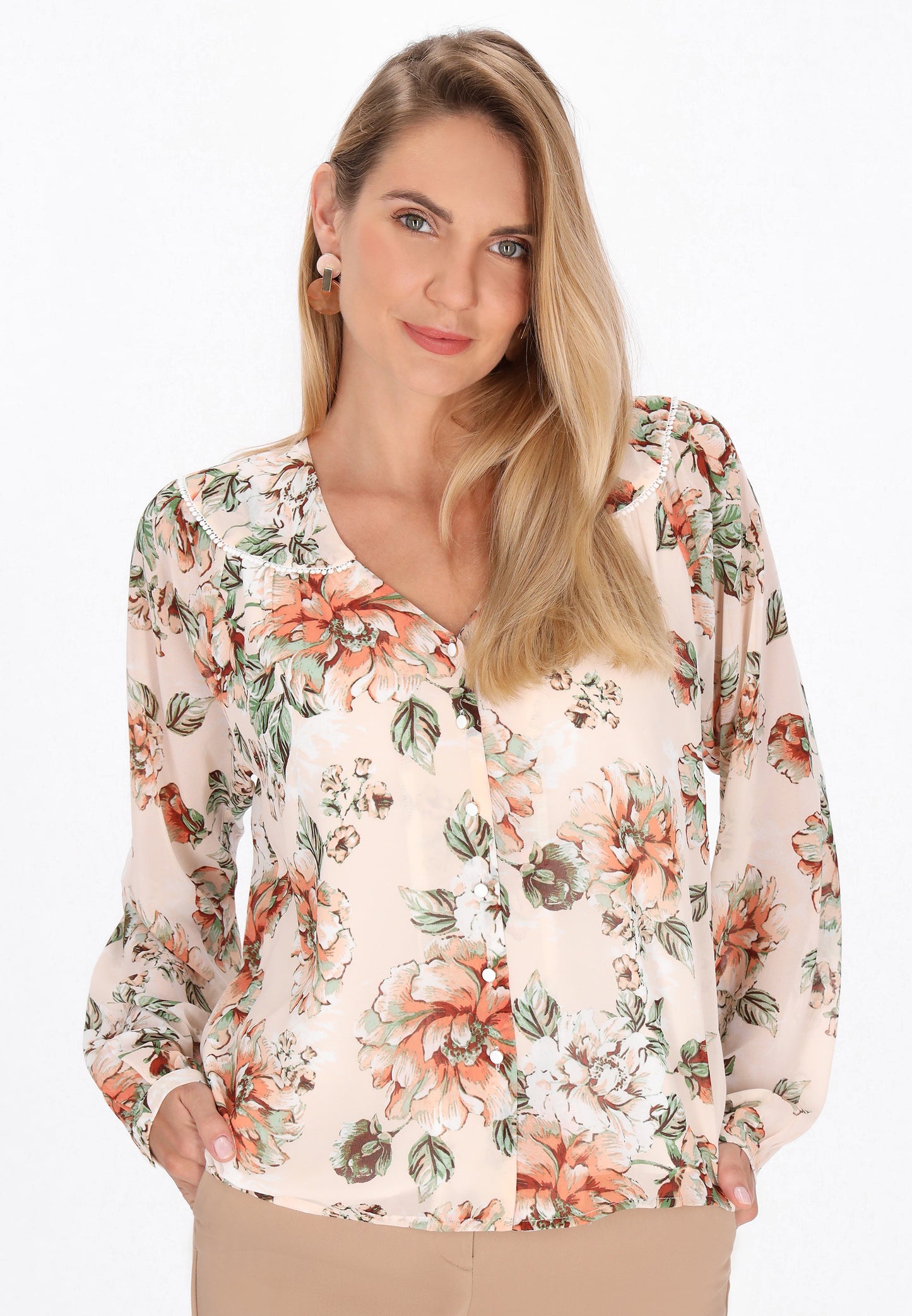 usha Damen Bluse