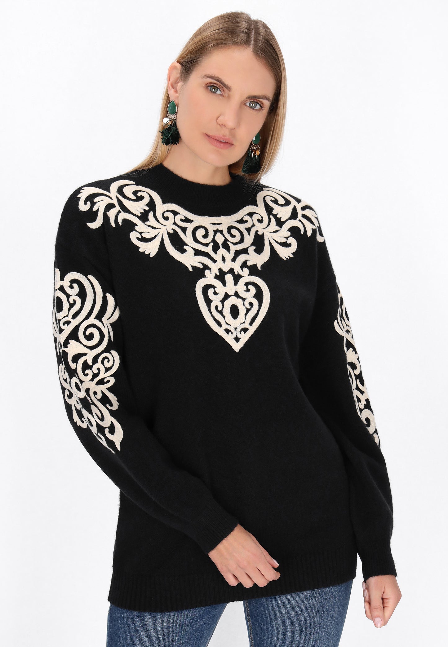 usha FESTIVAL Women's Sweater