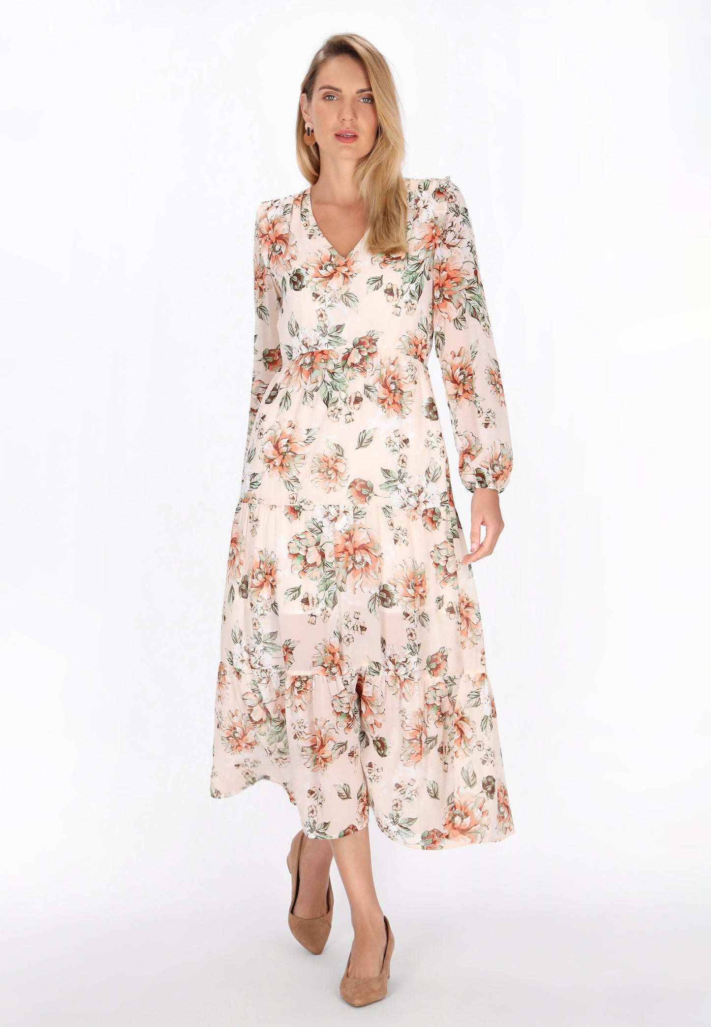 usha Damen Kleid