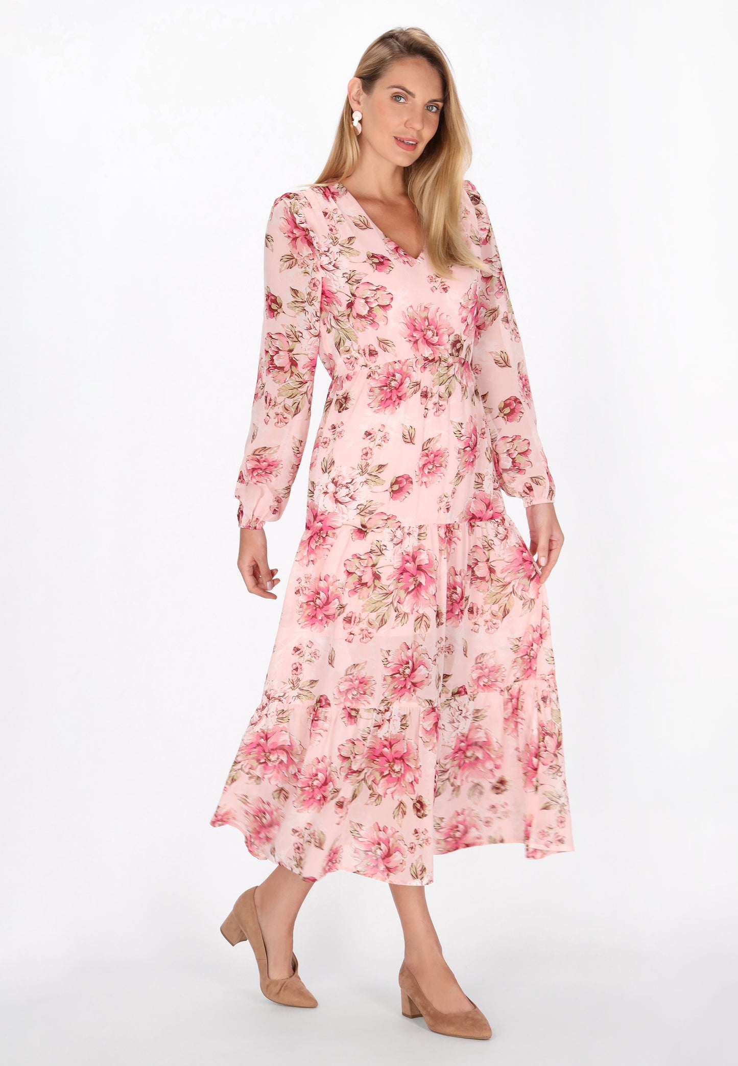 usha Damen Kleid
