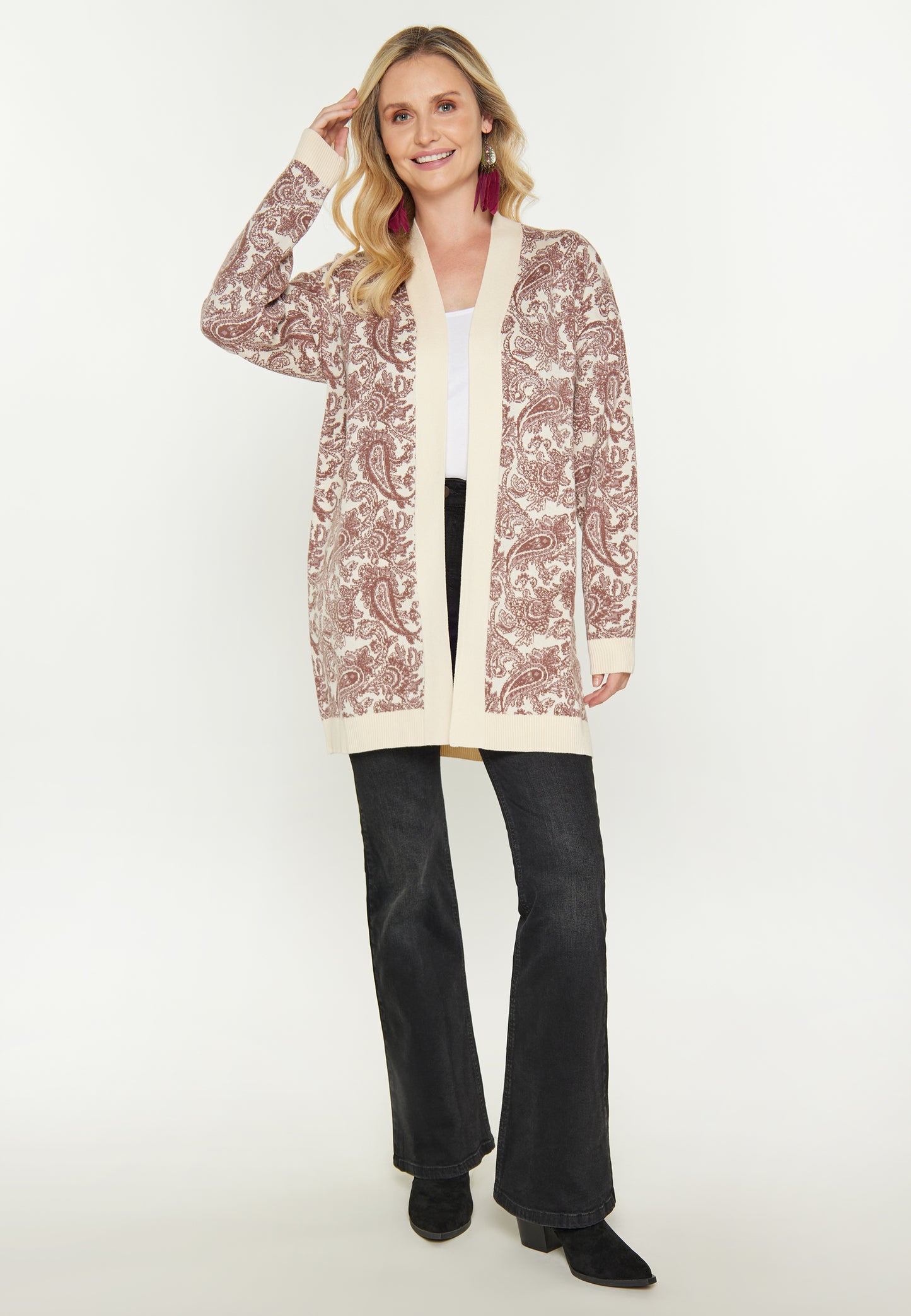 usha FESTIVAL Women's Cardigan