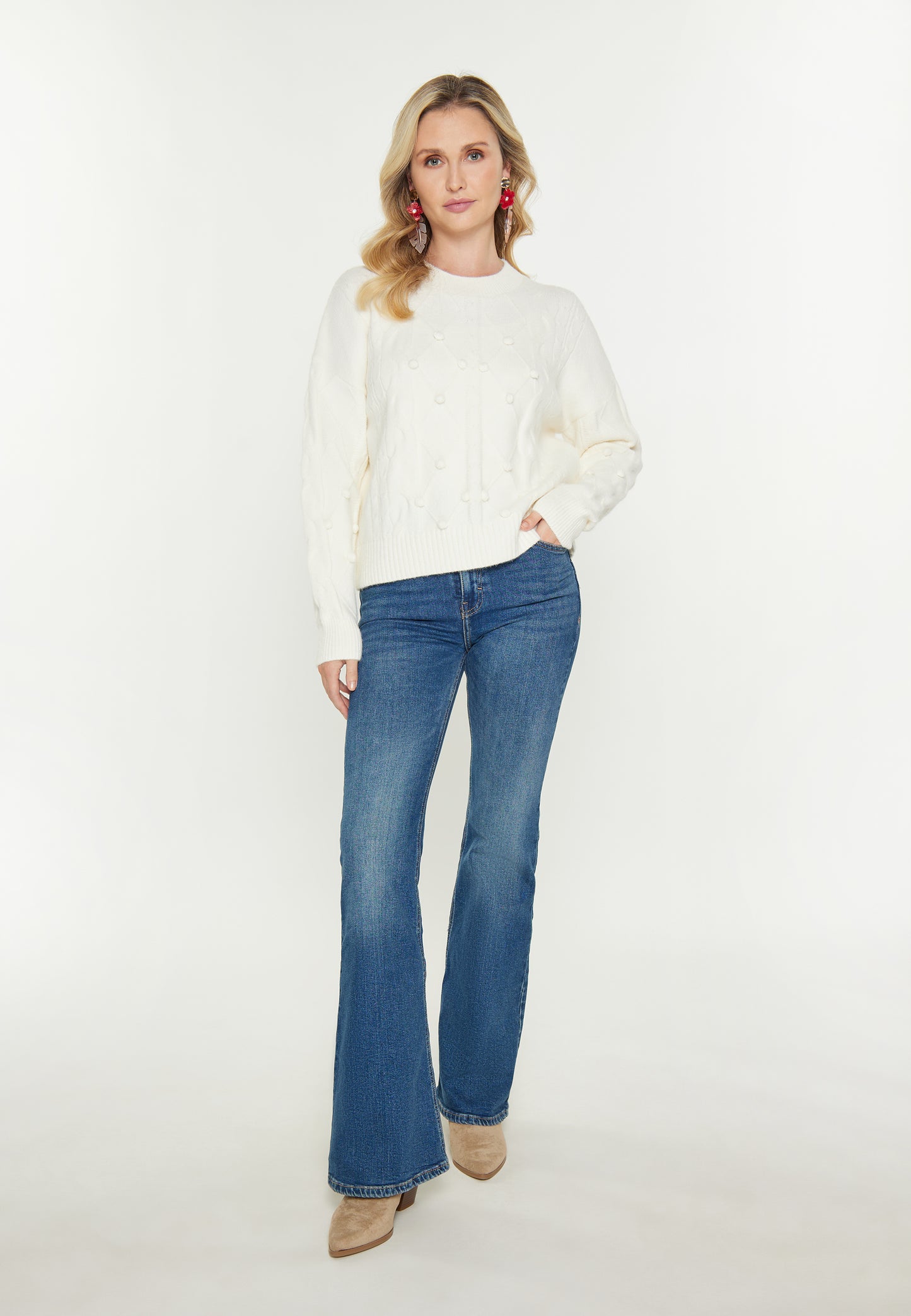 usha FESTIVAL Women's Sweater