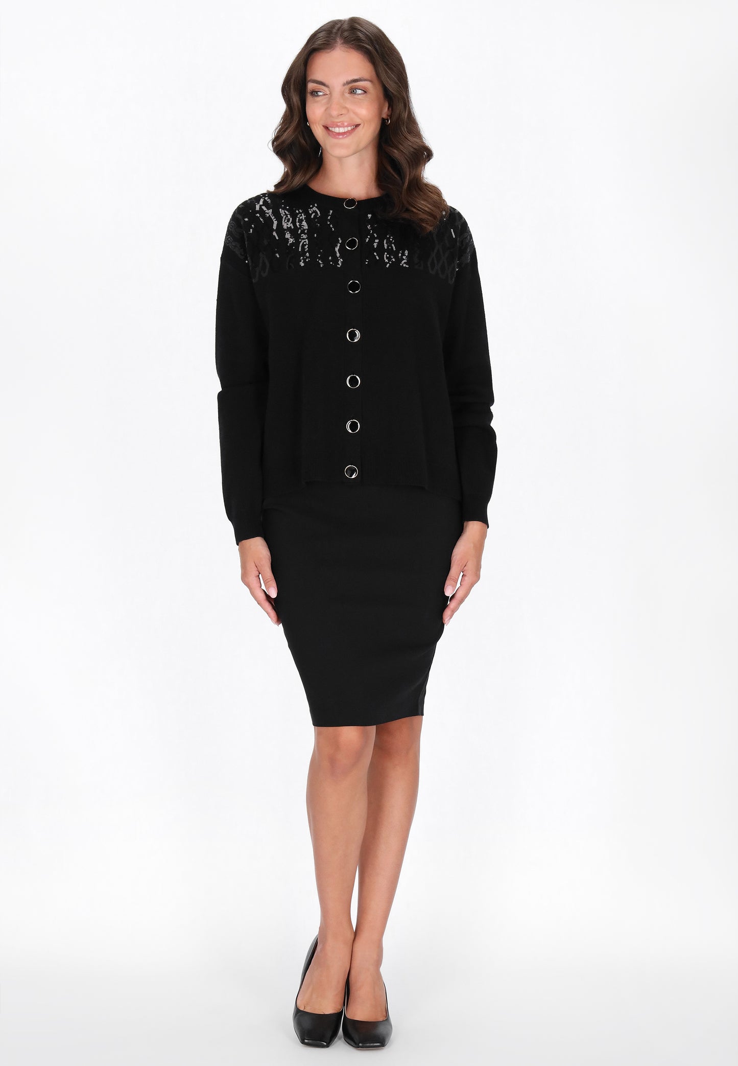 usha BLACK LABEL Women's Cardigan