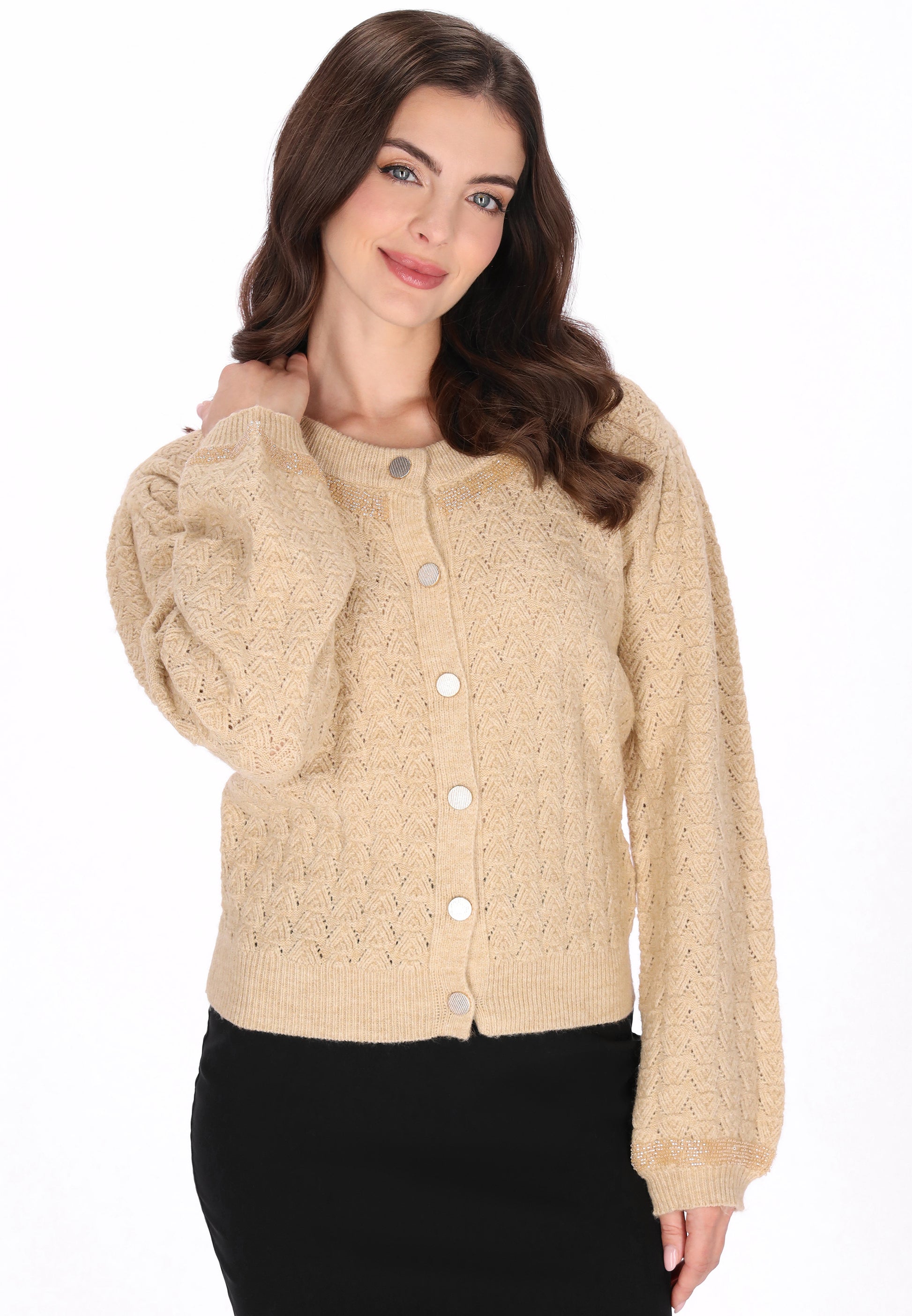 usha BLACK LABEL Women's Cardigan