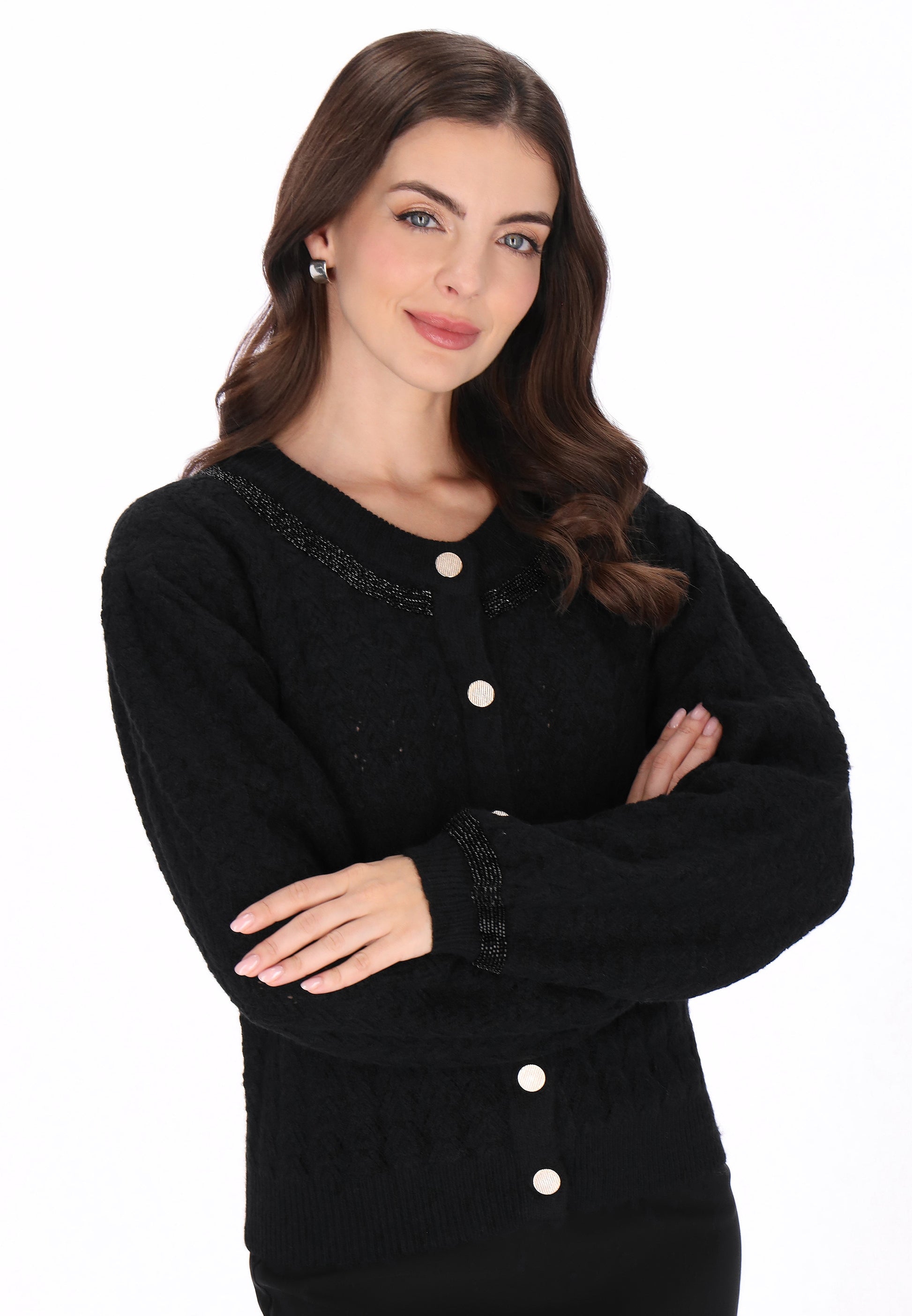 usha BLACK LABEL Women's Cardigan