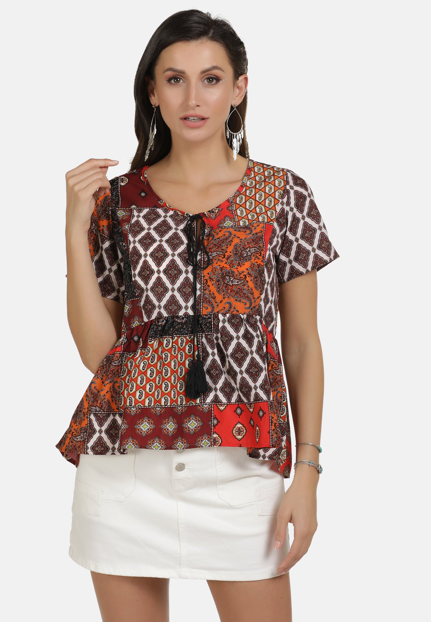 usha FESTIVAL Women's Blouse