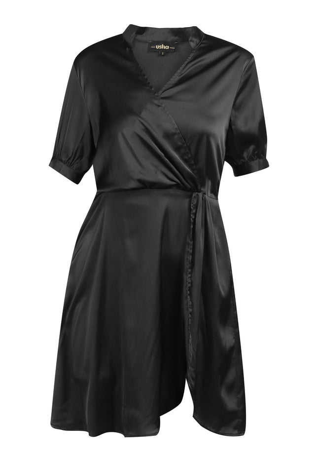 usha BLACK LABEL Women's Satinkleid