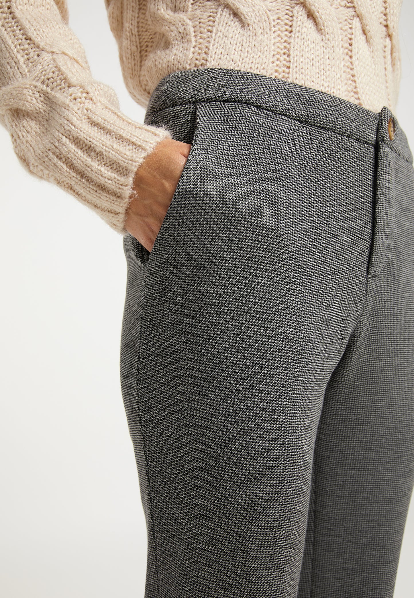 usha Damen Stoffhosen