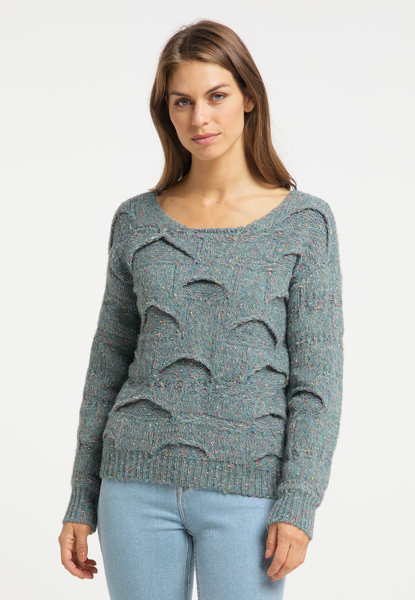 usha Damen Strickpullover