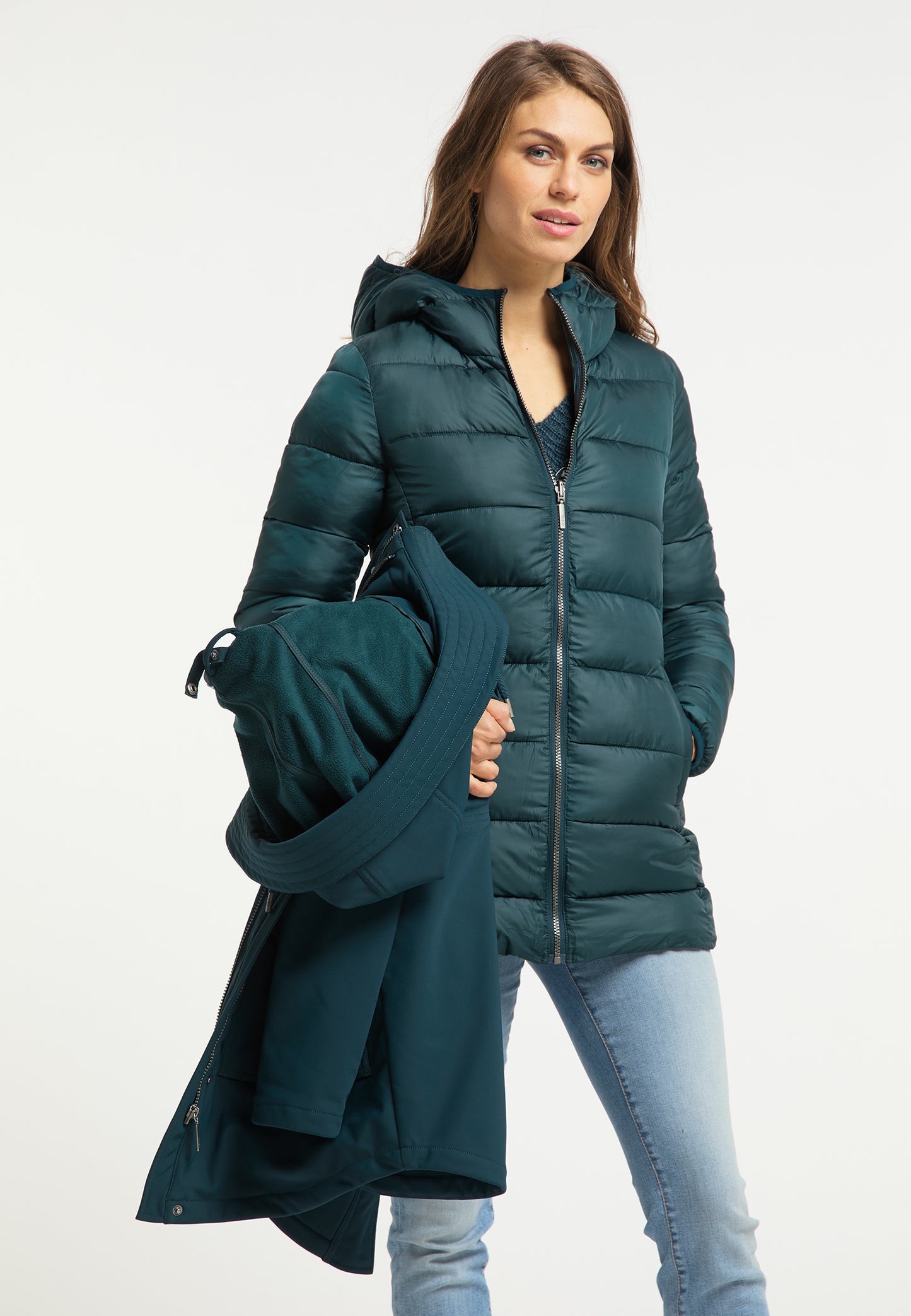 usha Damen 3 In 1 Parka
