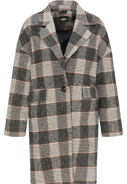 usha BLACK LABEL Women's Encheck Coat