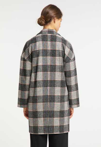 usha BLACK LABEL Women's Encheck Coat