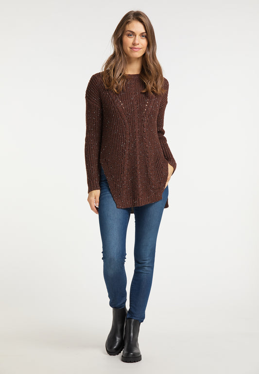 usha Women's Knitted Sweater