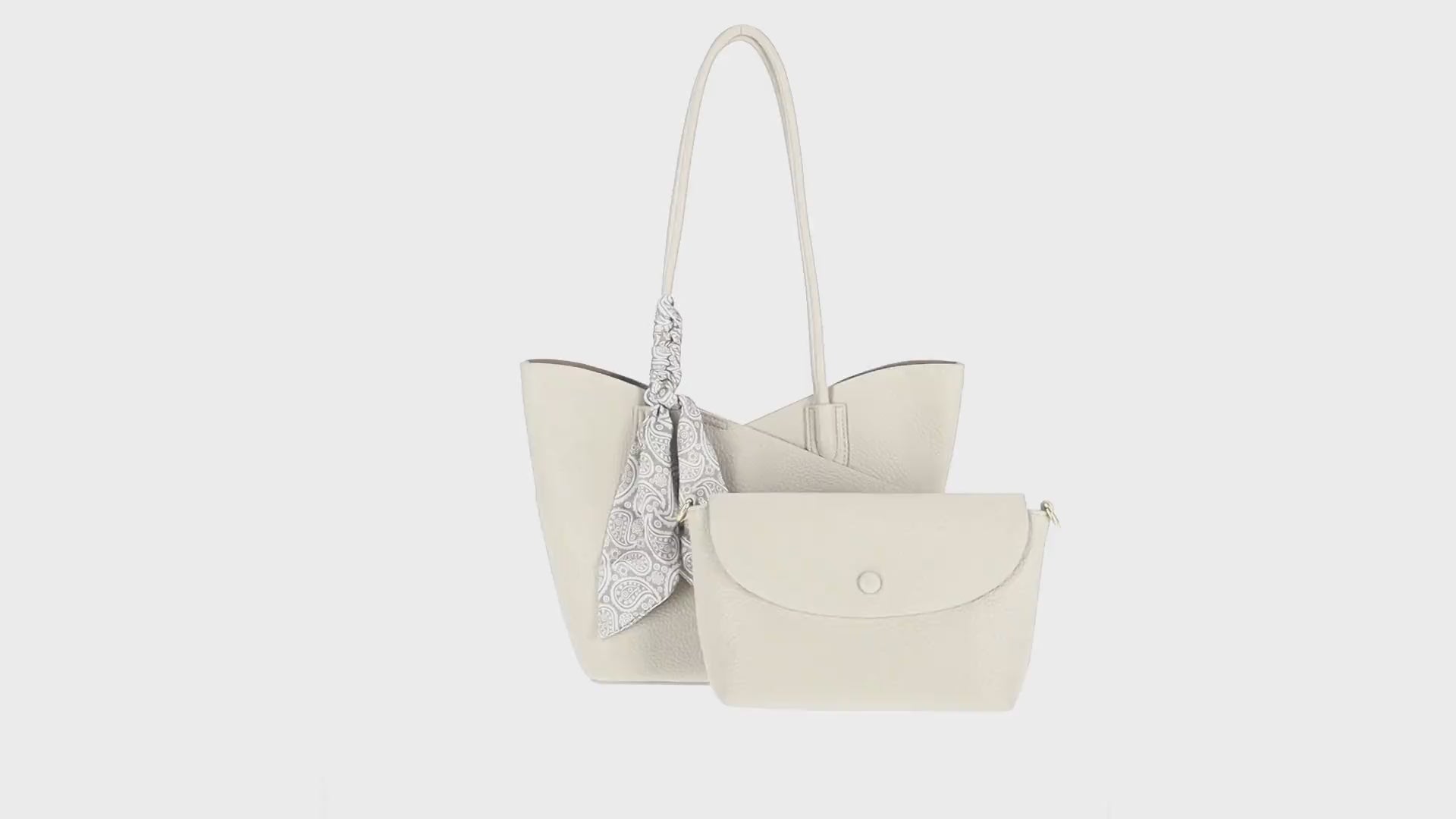 usha Women's 2-In-1 Tote Bag Set