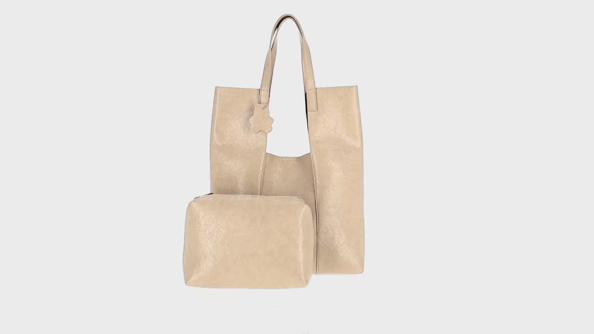 usha WHITE LABEL Women's 2-In-1 Tote Bag Set