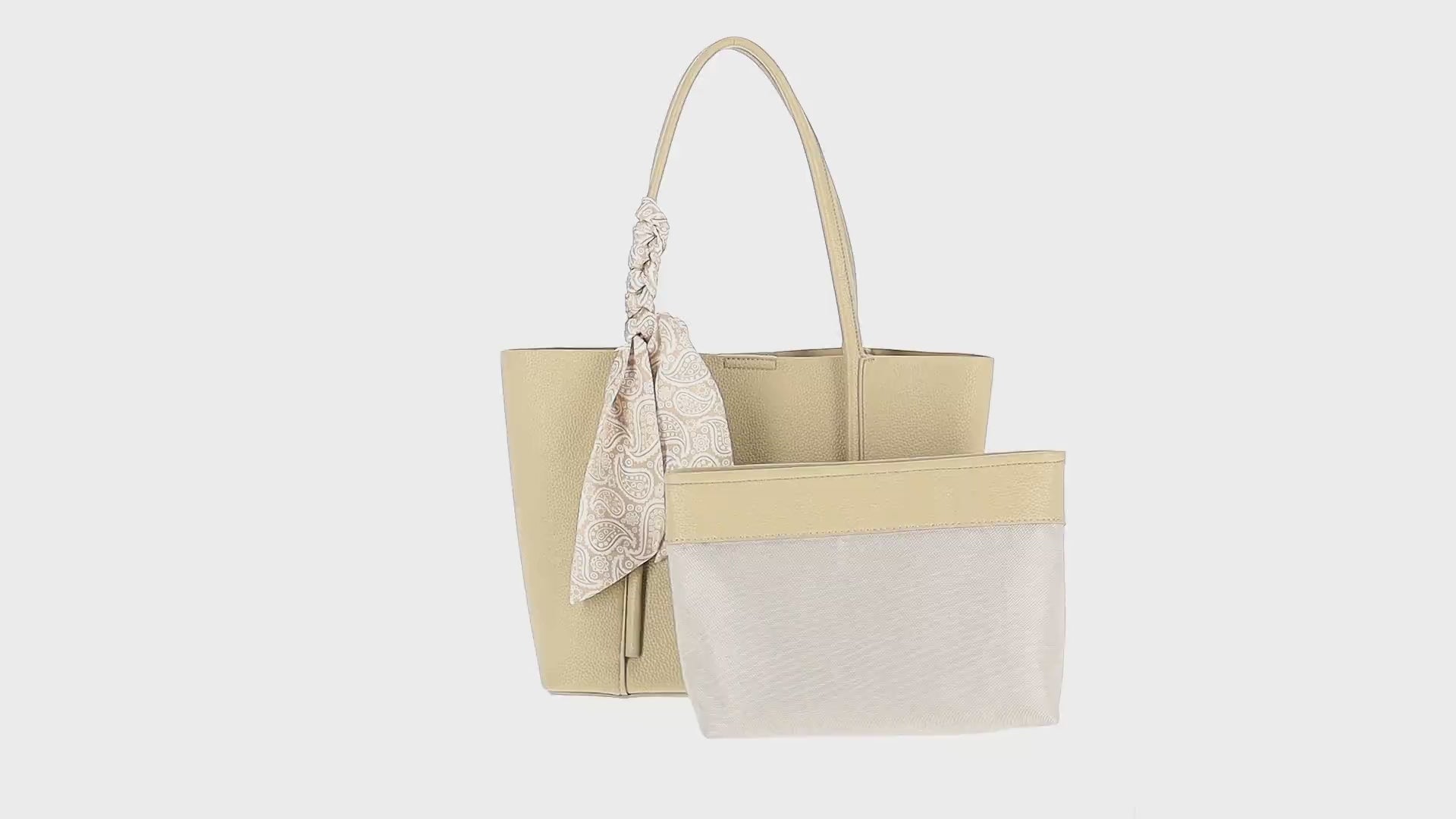 usha Women's 2-In-1 Tote Bag Set