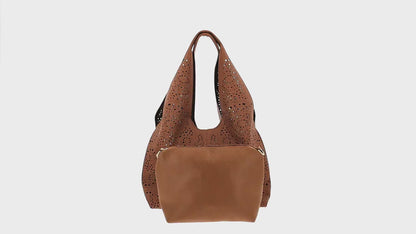 usha FESTIVAL Kobiety Zestaw 2-w-1 torebek typu tote