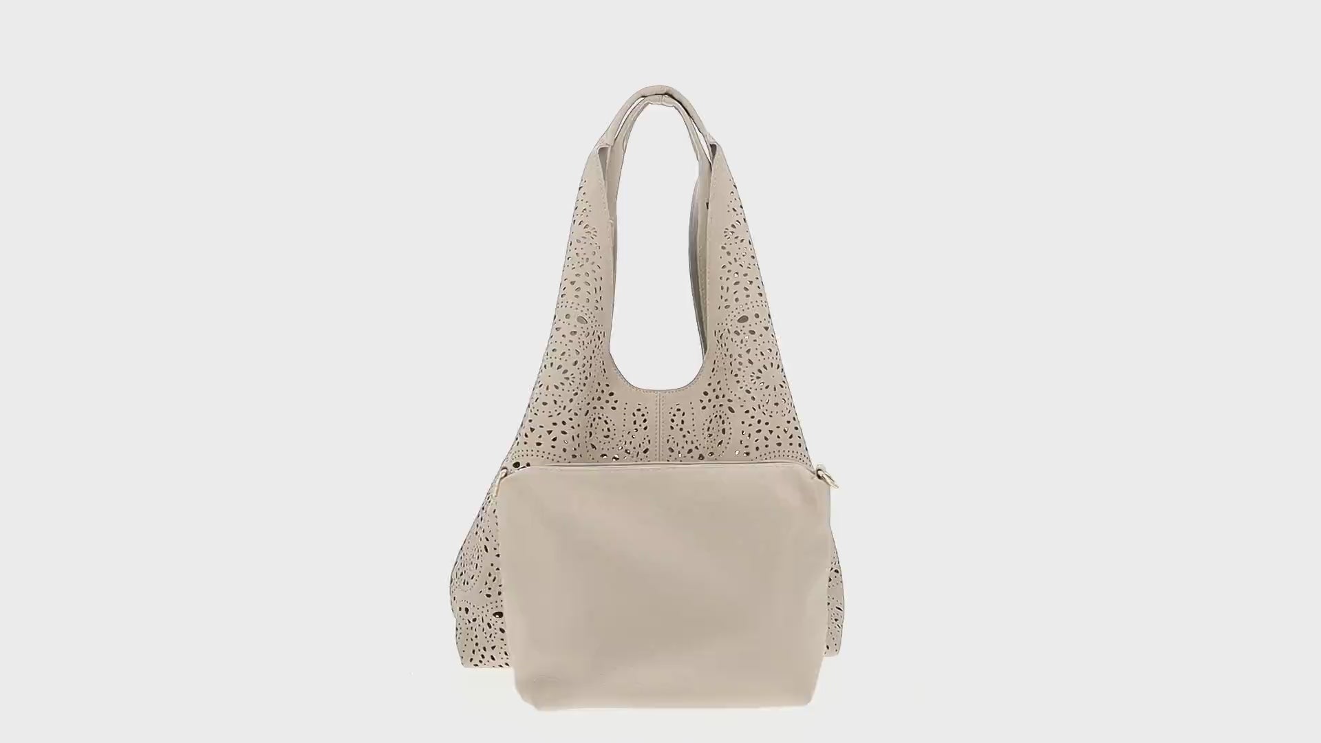 usha FESTIVAL Kobiety Zestaw 2-w-1 torebek typu tote