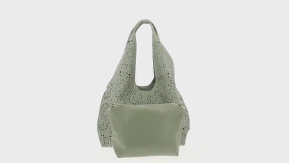 usha FESTIVAL Kobiety Zestaw 2-w-1 torebek typu tote