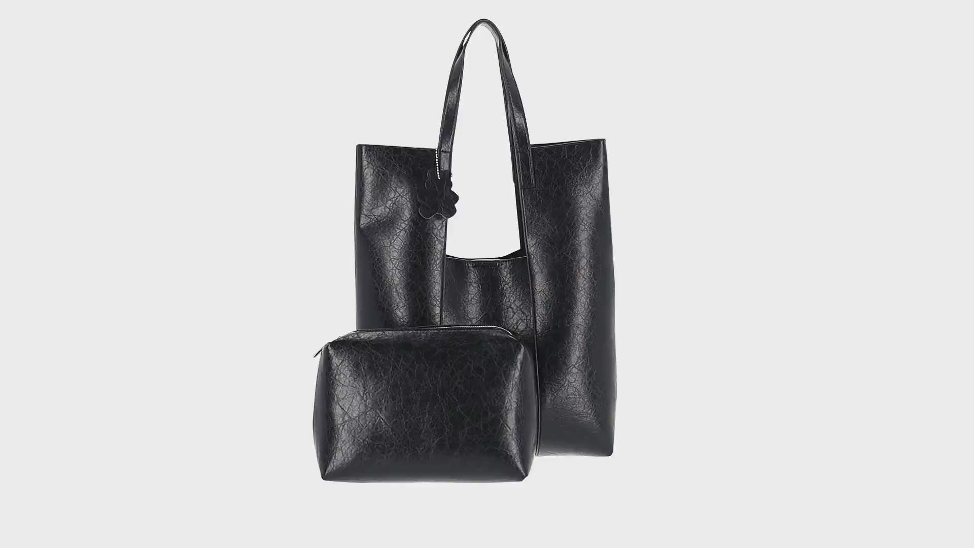 usha WHITE LABEL Women's 2-In-1 Tote Bag Set